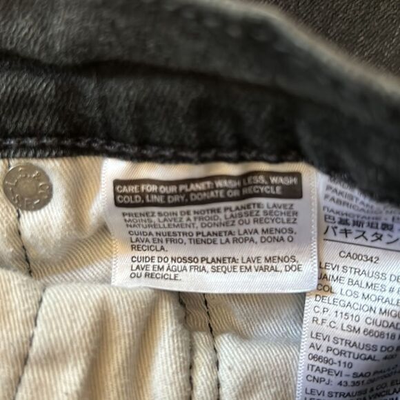 Black Patch Red Label 🏷️ LEVI’S 5 pocket k🦘skinny jeans 👖 - Picture 13 of 17